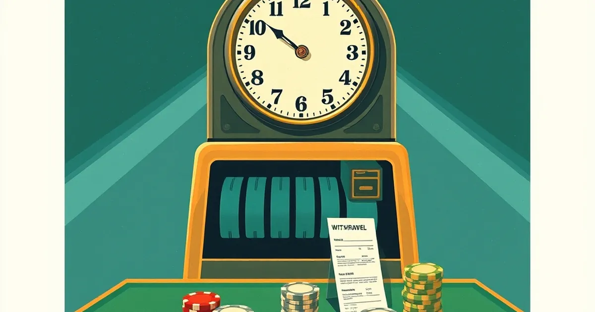 Withdrawal Screens Reset Spin-Cycle Peaks 19 Minutes Early